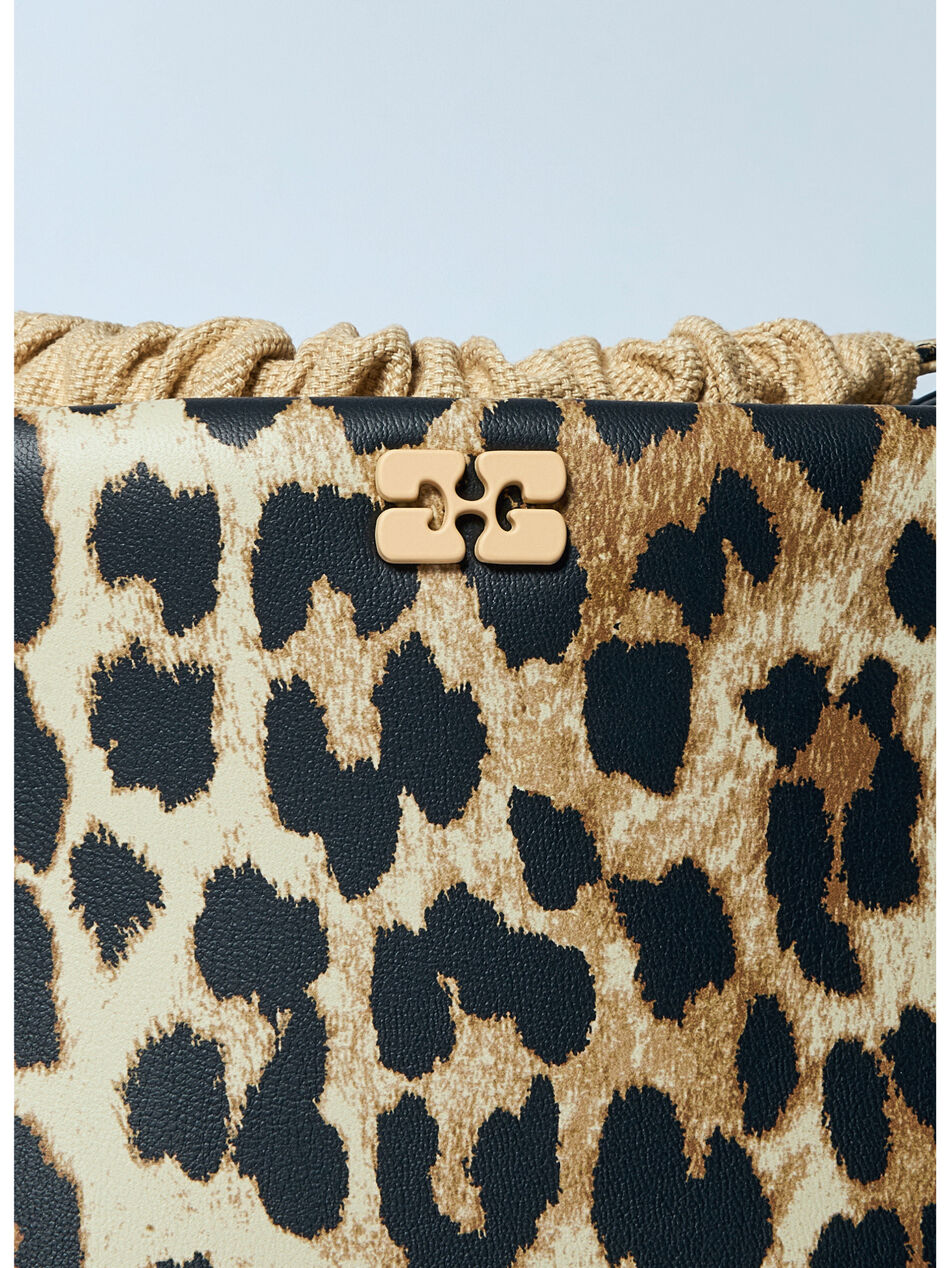 Leopard Bou Bucket Bag