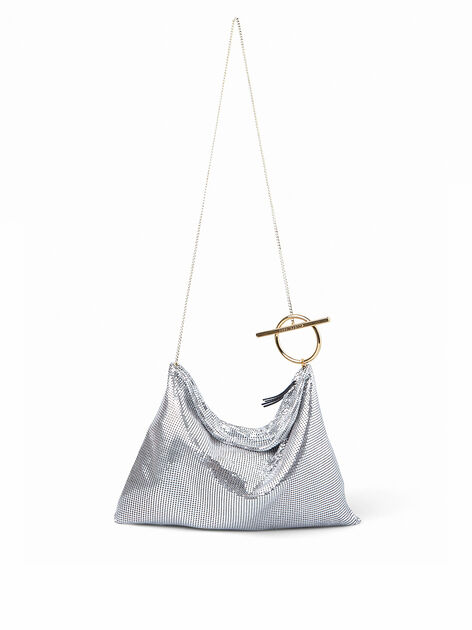 Hobo Metallic Shoulder Bag