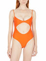 Jacquemus Le Maillot Aranja Orange Swimsuit Orange fljac0248037ora
