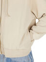 Acne Studios Face Patch Hooded Sweatshirt Beige flacn0349011bei