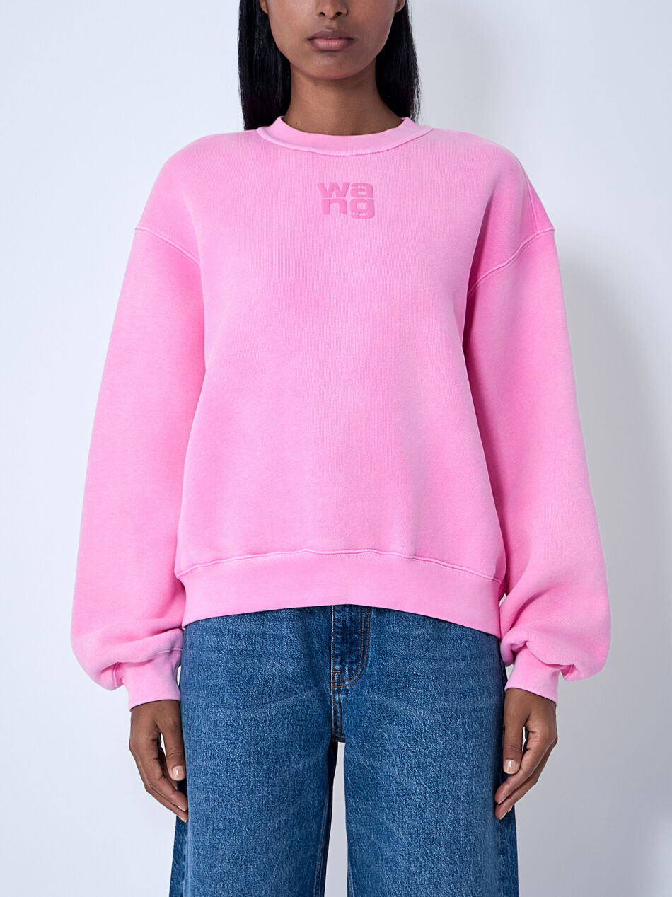 Logo Motif Sweatshirt