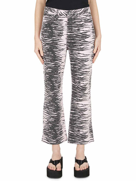 Jeans con Motivo Animalier