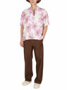 Jacquemus La Chemise Jean Bowling Shirt in Pink Pink fljac0150013pin