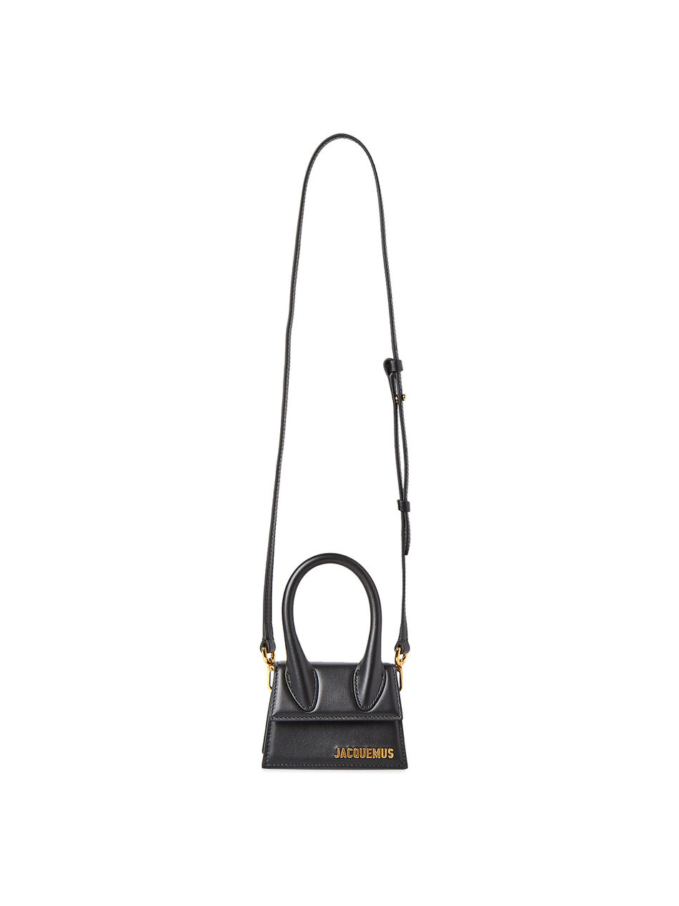 Mini Chiquito Black Leather Bag