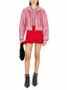 Blumarine Rose Wool Red Skirt Red flblm0250006col