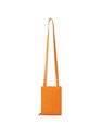 Jacquemus Le Gadju Lanyard Orange Leather Wallet Orange fljac0148032ora