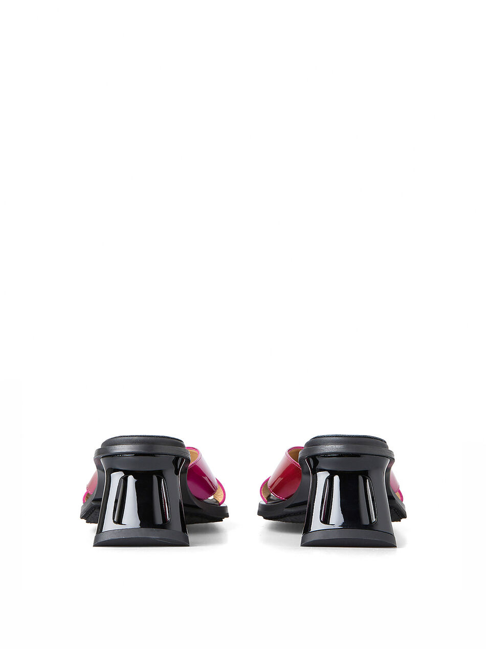 Ava Heeled Sandals in Pink