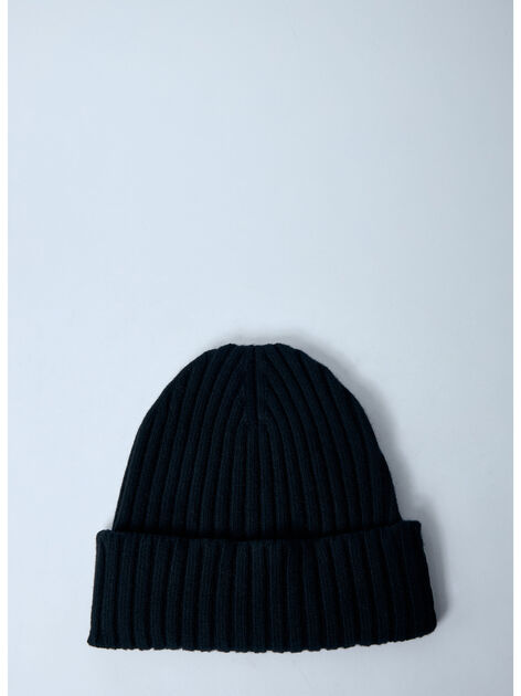 Logo Patch Beanie Hat
