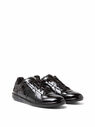 Maison Margiela Replica Sneakers in Patent Leather Black Black flmla0147040blk