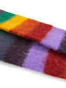 Acne Studios Sciarpa a Righe con Frange Multicolore flacn0150084yel