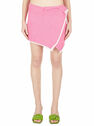 Jacquemus Le Jupe Bagnu Skirt Pink fljac0248027pin