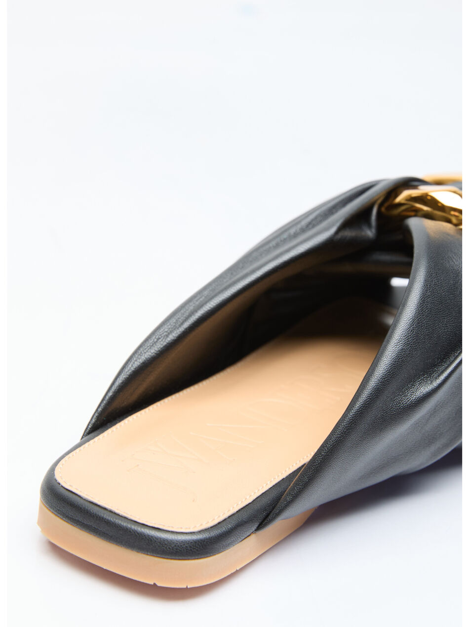 Corner Leather Flats