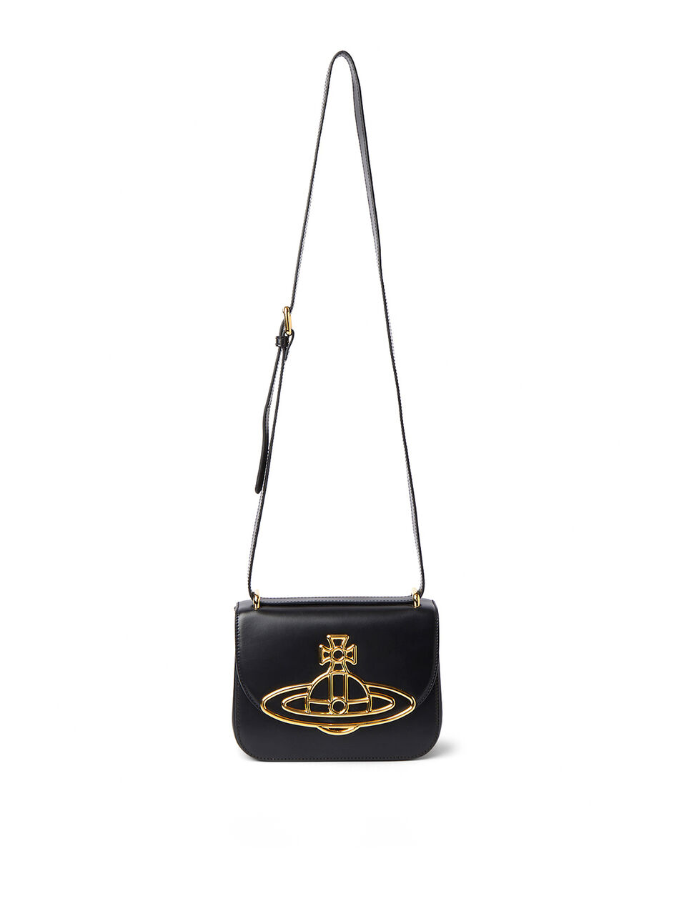 Linda Orb Plaque Shoulder Bag