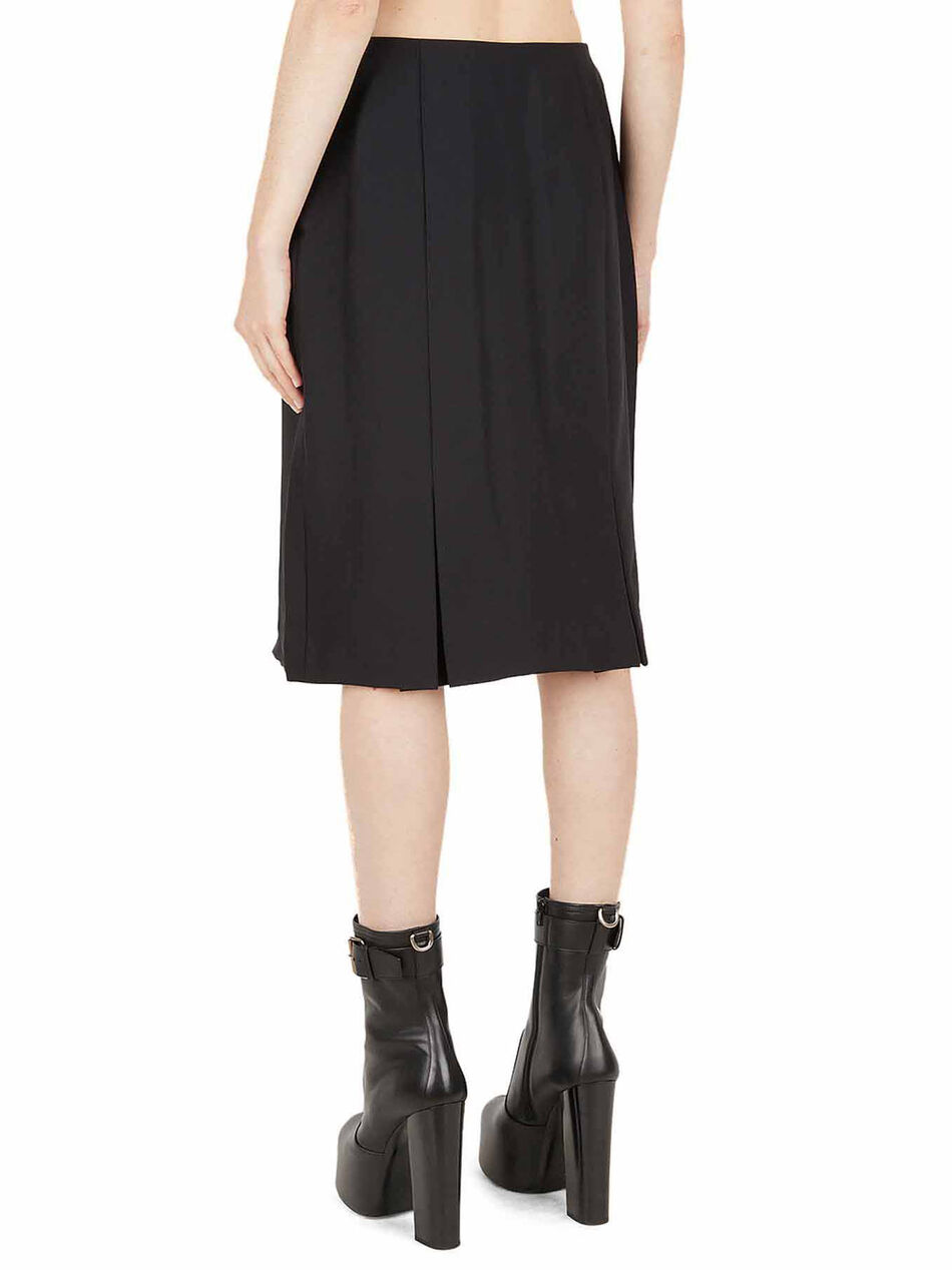 Resilencer Print Pleated Skirt