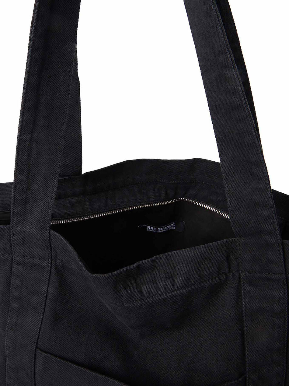 Logo Tote Bag in Black