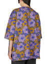 Acne Studios Floral Shirt Purple flacn0249008ppl