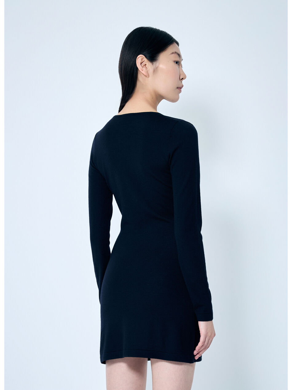 M-Placky Long Sleeve Dress