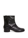 Maison Margiela Tabi H30 Black Leather Boots  flmla0246055blk
