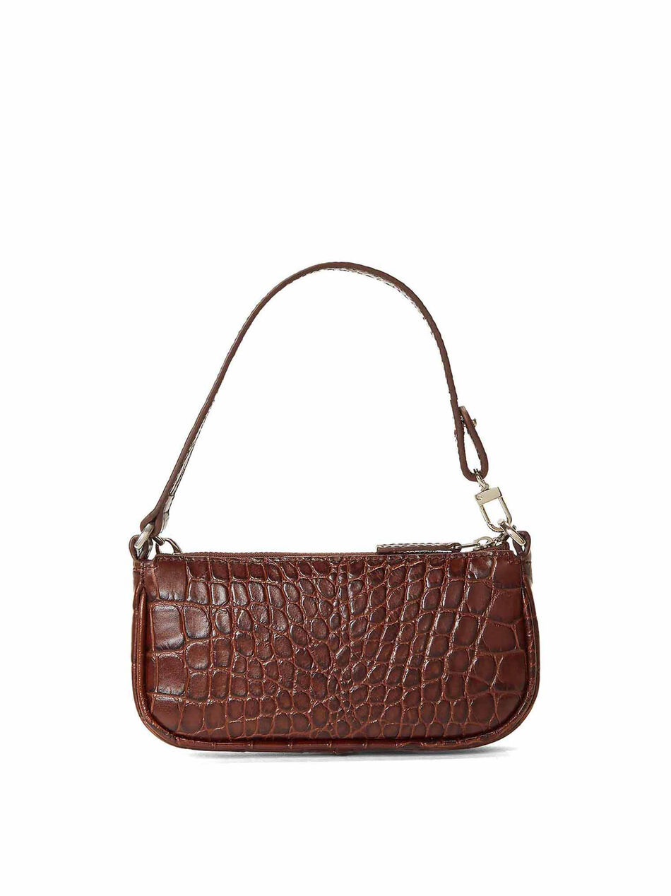 Brown Leather Mini Rachel Handbag