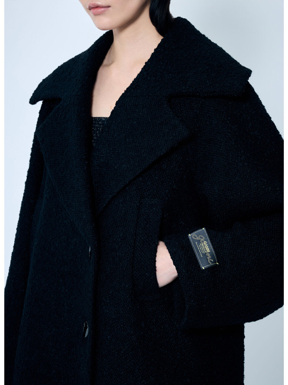 Boucle Wool Coat