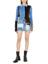 TheOpen Product Patchwork Denim Skirt Blue fltop0250006blu