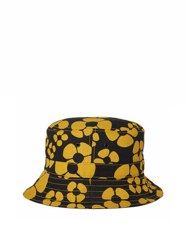 Carhartt Women\'s Floral Bucket Hat in Black and Yellow Carhartt Size M Bucket Hats for Women for sale | eBay main image 4