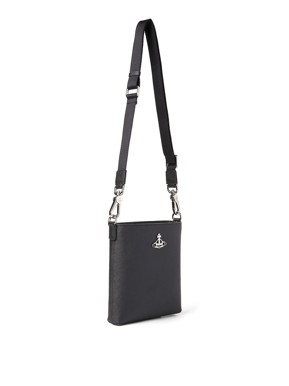 Saffiano Drawstring Crossbody