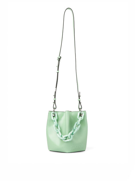 Banner Diamond Small Bucket Bag Peapod
