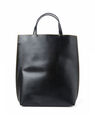 GANNI Banner Medium Tote Bag Black flgan0251100blk