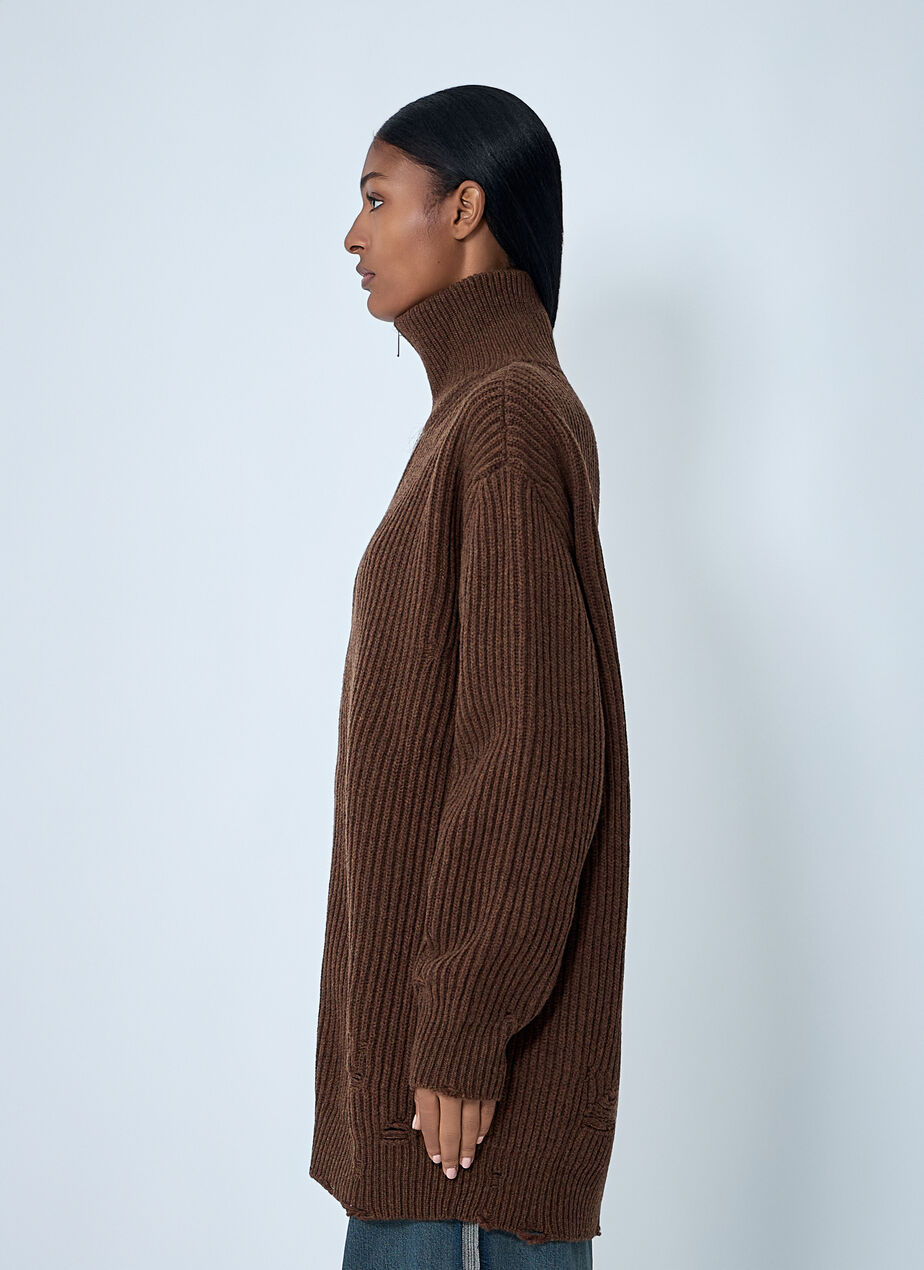 Ribbed Knit Jacket