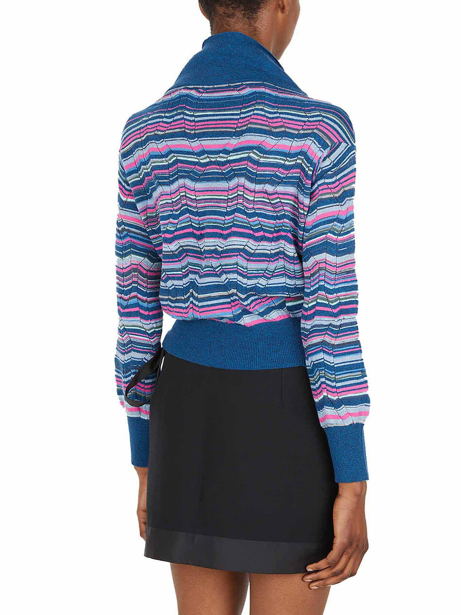 Striped Multicolored Cardigan