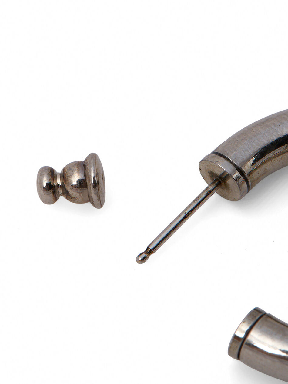 Coin Charm Earring in Gold