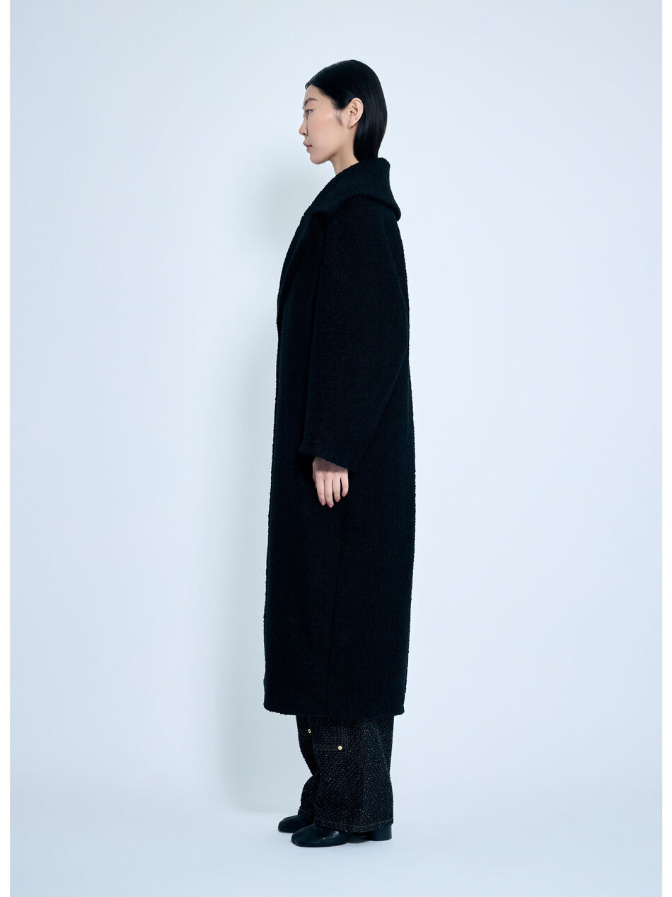 Boucle Wool Coat