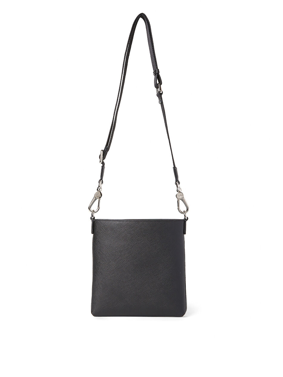 Saffiano Drawstring Crossbody
