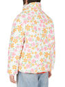 ERL Floral Padded Down Jacket White flerl0348021col