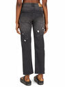 TheOpen Product Jeans con Stampa a Goccia Nero fltop0249007blk