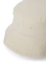 Acne Studios Logo Embroidery Bucket Hat Cream flacn0349014cre