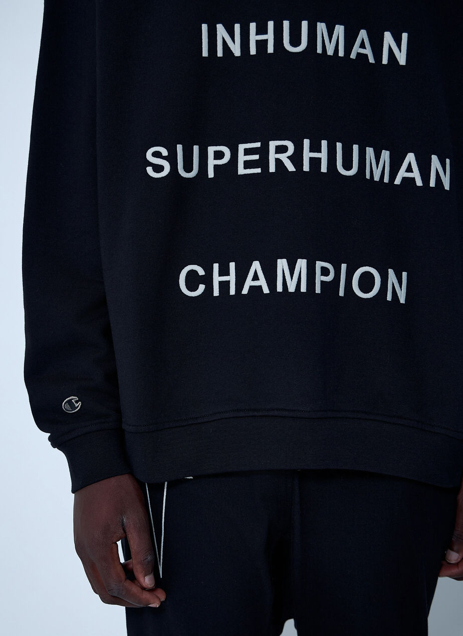 Text Print Sweatshirt