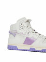 Acne Studios High Top Sneakers with Logo White flacn0247028wht