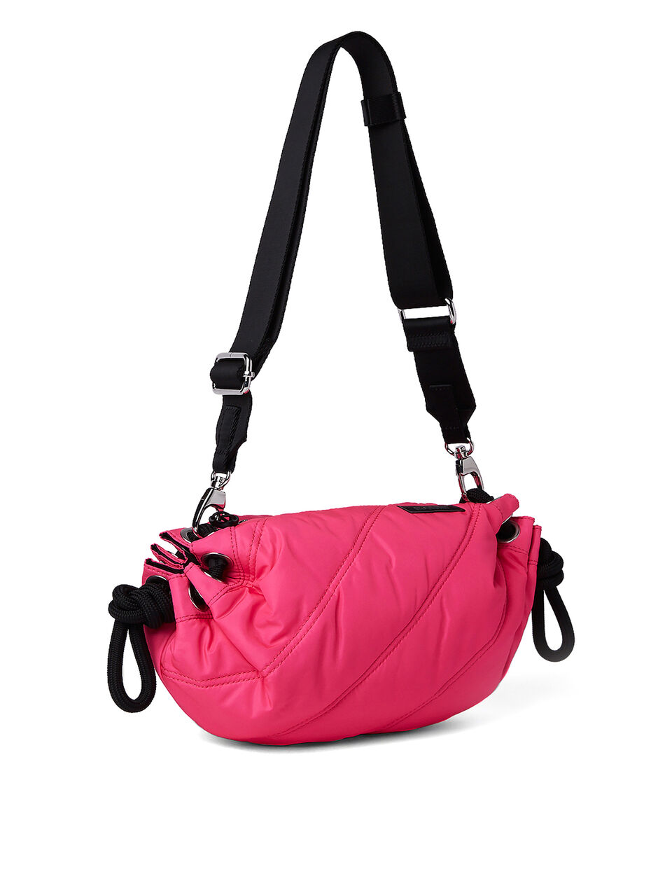 Quilted Tech Duffle Shoulder Bag