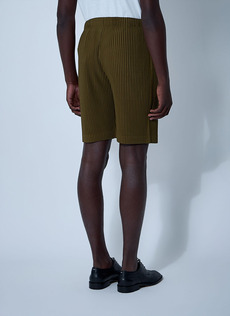 Pleated Shorts