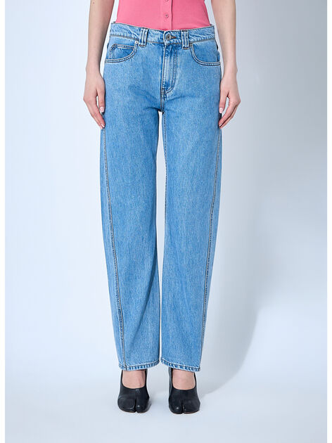 Twisted Denim Jeans