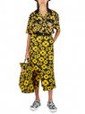 Marni x Carhartt Floral Print Skirt Yellow flmca0250008yel