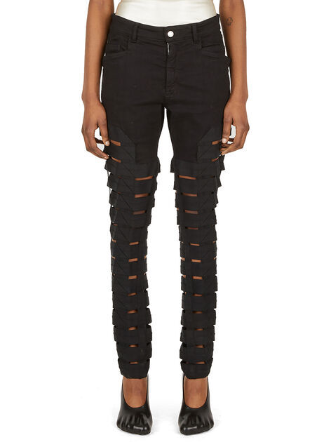 Spartan Jeans with Cut Out Details