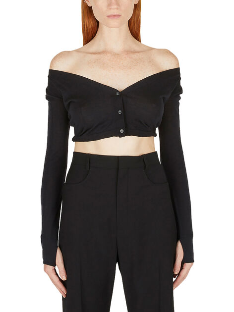 Le Soli Cropped Cardigan