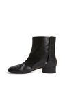 Maison Margiela Tabi H30 Black Leather Boots Black flmla0246055blk