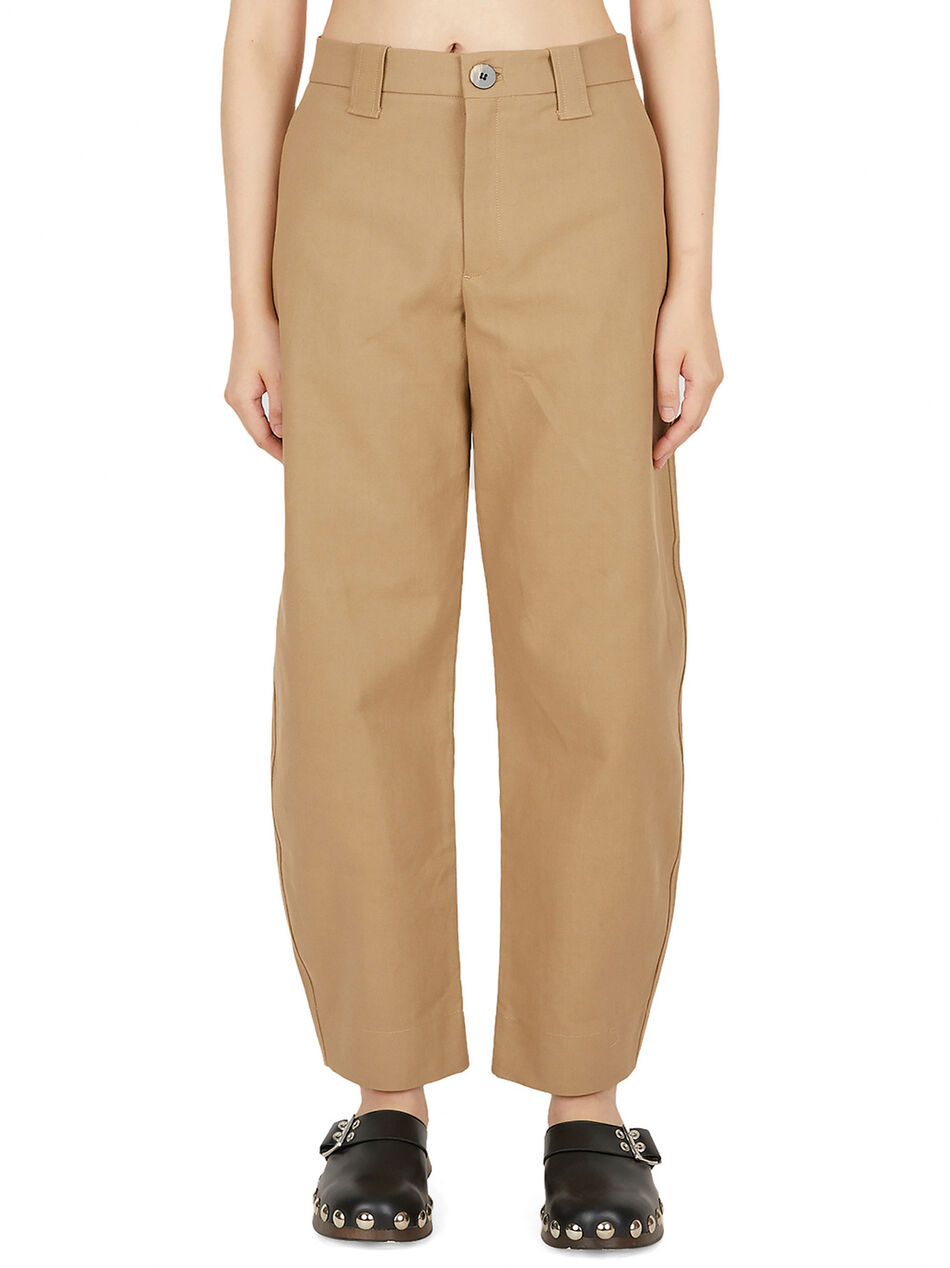 Wide Leg Organic Cotton Pants