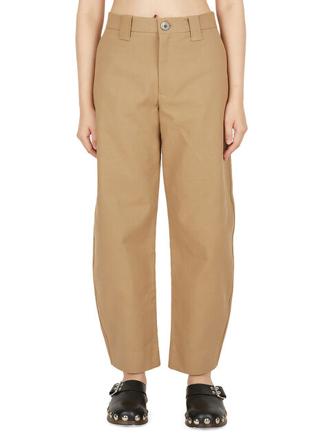 Wide Leg Organic Cotton Pants