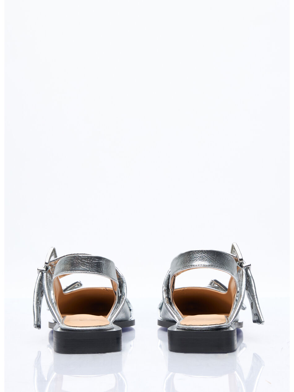 Feminine Buckle Ballerina Flats