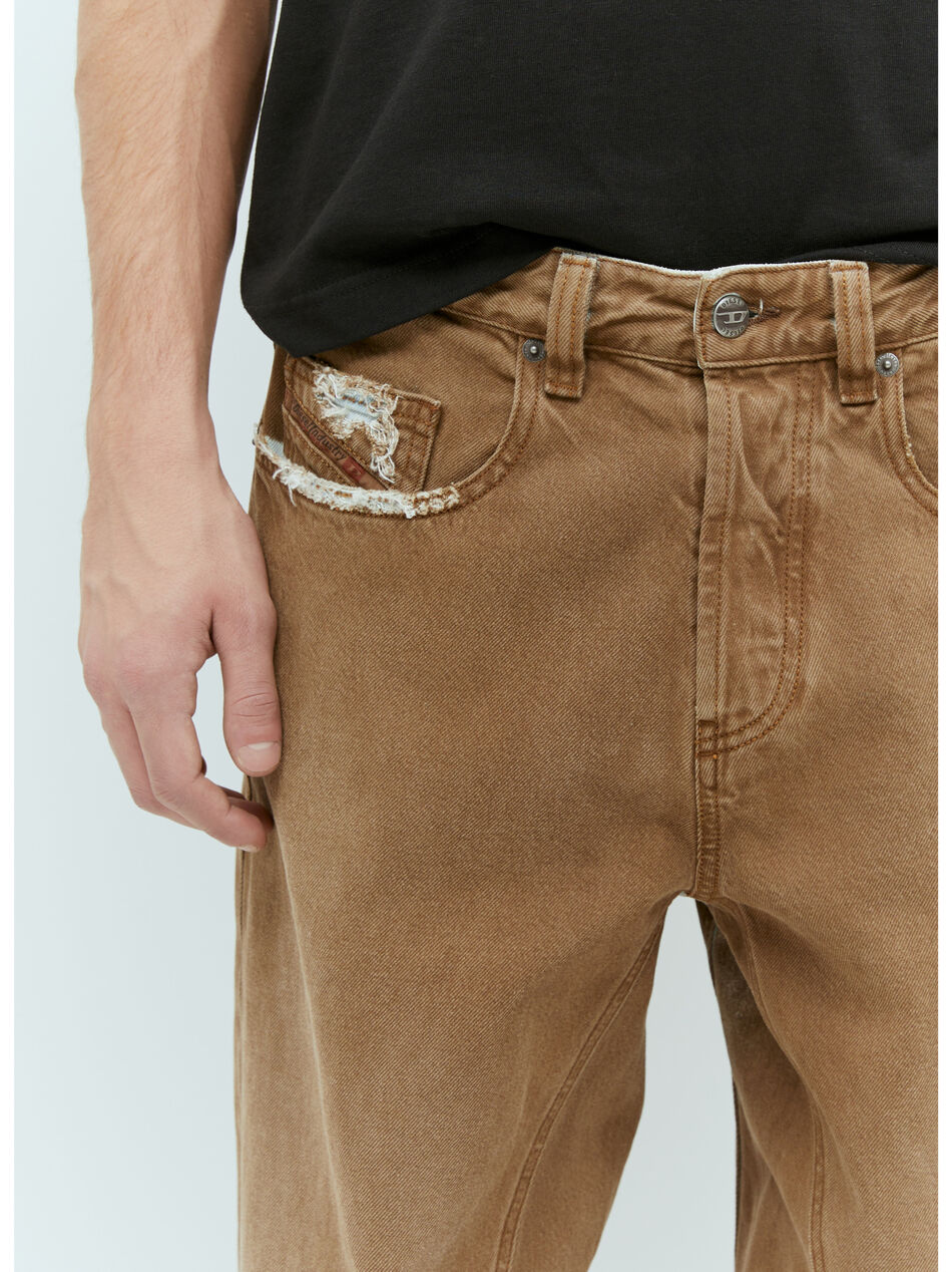 2001 D-Macro-U Distressed Denim Jeans